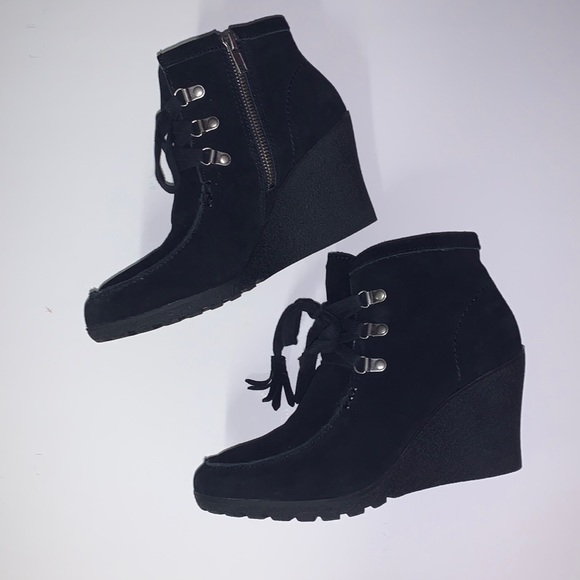 MIA Wedge Booties 8.5 - Picture 2 of 5